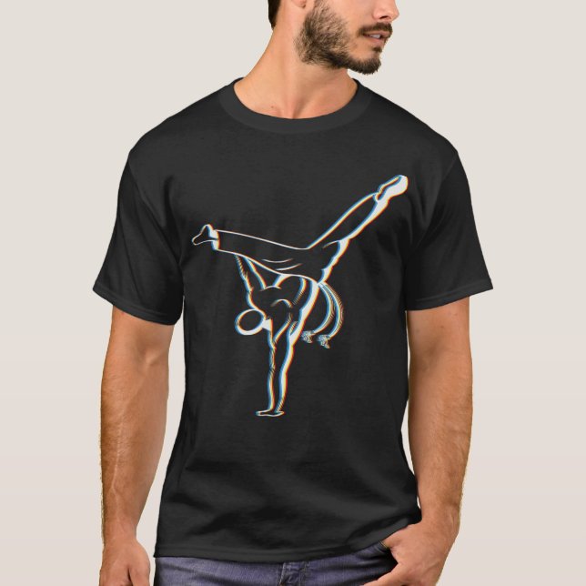 S2 Capoeira (63) T Shirt (Framsida)