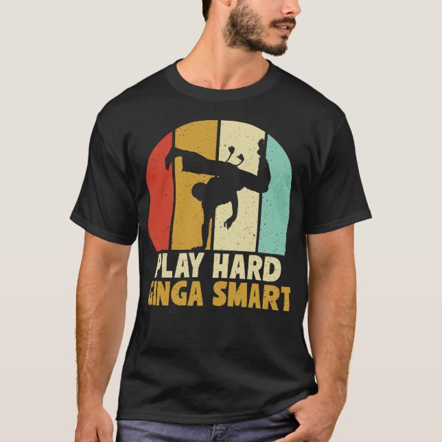 S2 Capoeira (69) T Shirt (Framsida)