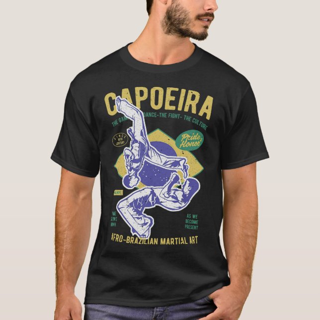 S2 Capoeira (71) T Shirt (Framsida)