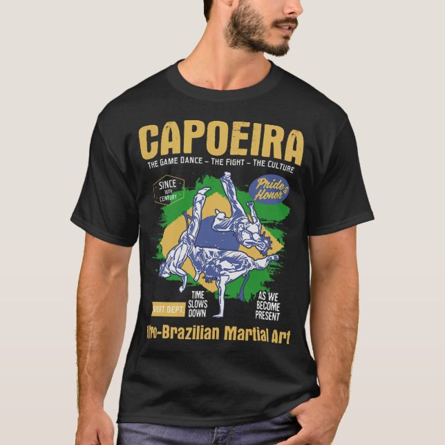 S2 Capoeira (7) T Shirt (Framsida)