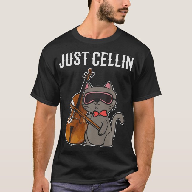 S2 Cello Cellist Cellin (143) T Shirt (Framsida)