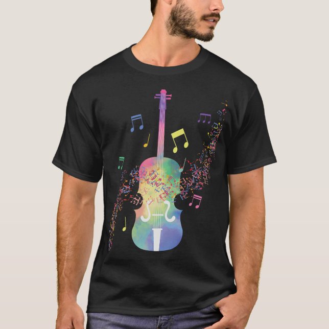 S2 Cello Cellist Cellin (160) T Shirt (Framsida)