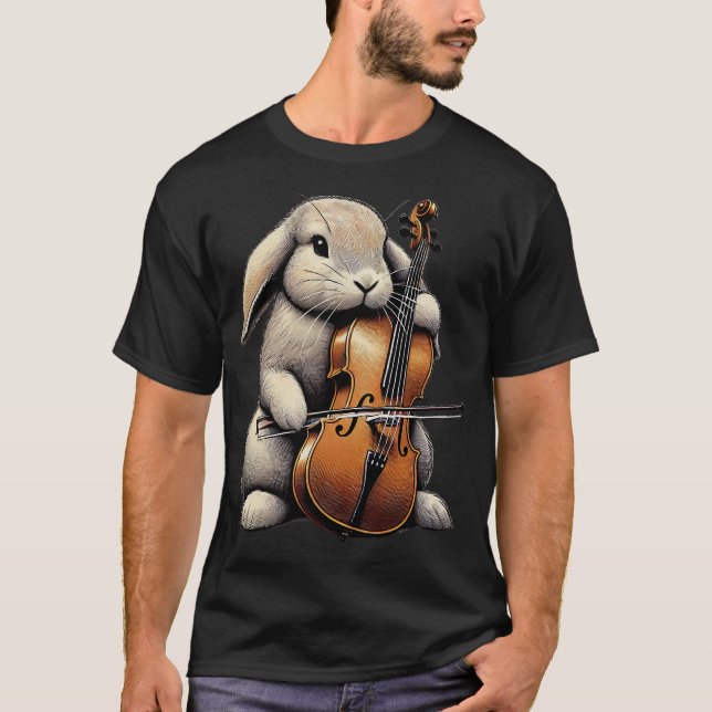 S2 Cello Cellist Cellin (175) T Shirt (Framsida)