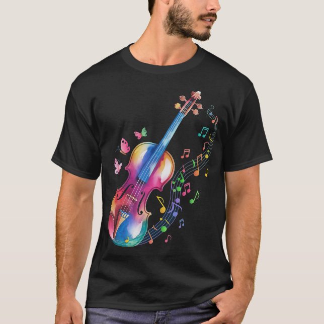 S2 Cello Cellist Cellin (194) T Shirt (Framsida)