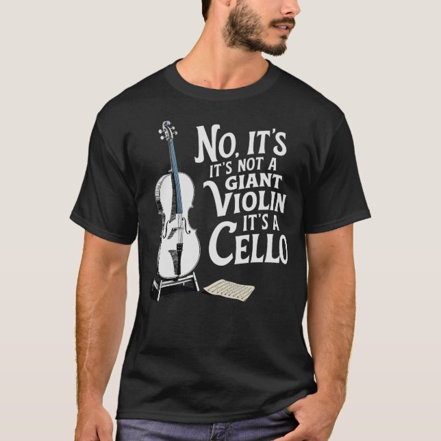 S2 Cello Cellist Cellin (2007) T Shirt (Framsida)