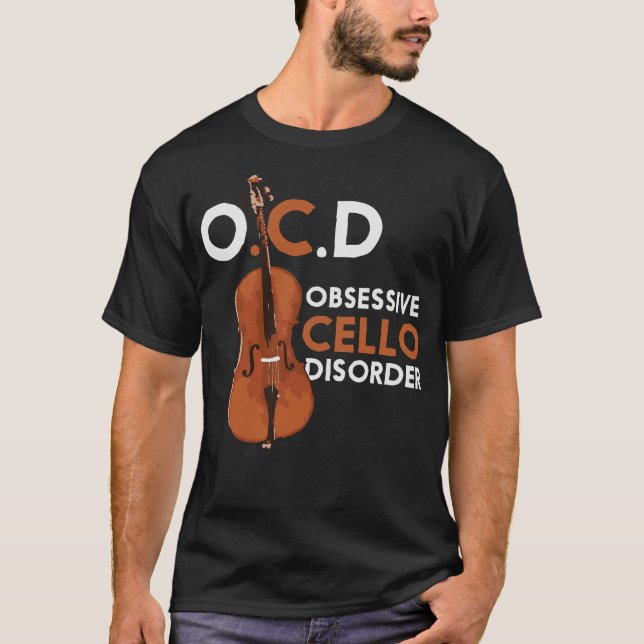 S2 Cello Cellist Cellin (82) T Shirt (Framsida)