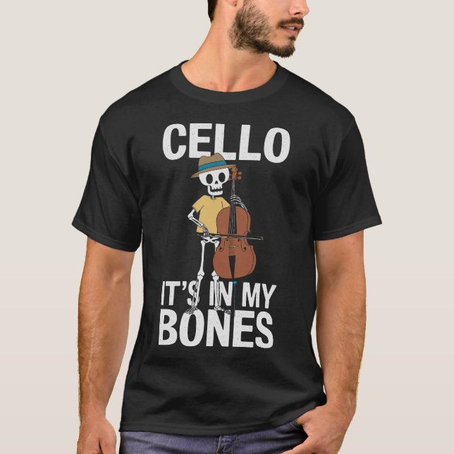 S2 Cello Cellist Cellin (89) T Shirt (Framsida)