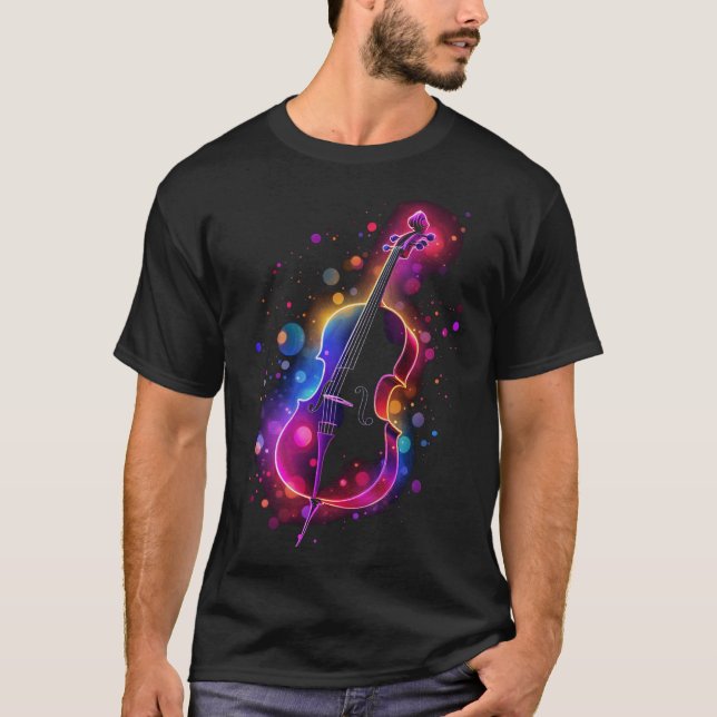 S2 Cello Cellist Cellin (92) T Shirt (Framsida)