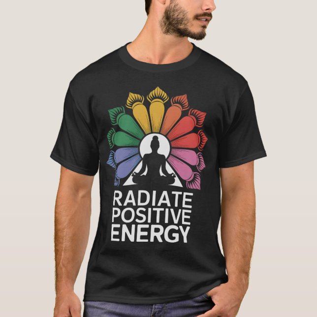 S2 Chakra Chakras Meditate Meditation (43) T Shirt (Framsida)