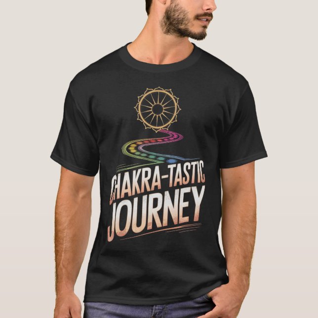 S2 Chakra Chakras Meditate Meditation (44) T Shirt (Framsida)