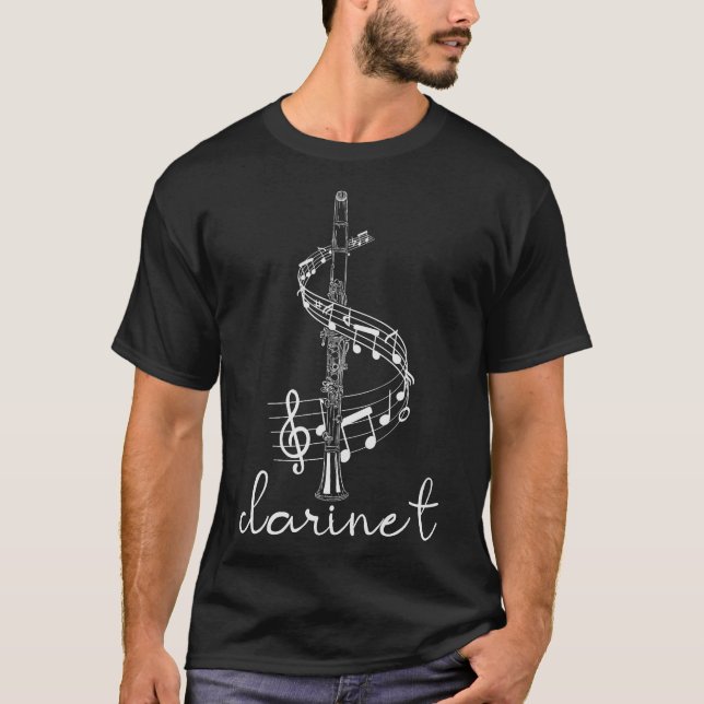 S2 Clarinet Clarinetist (105) T Shirt (Framsida)