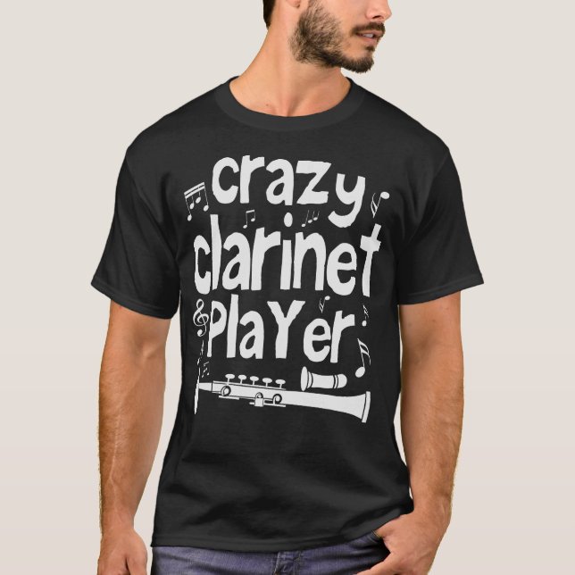 S2 Clarinet Clarinetist (124) T Shirt (Framsida)