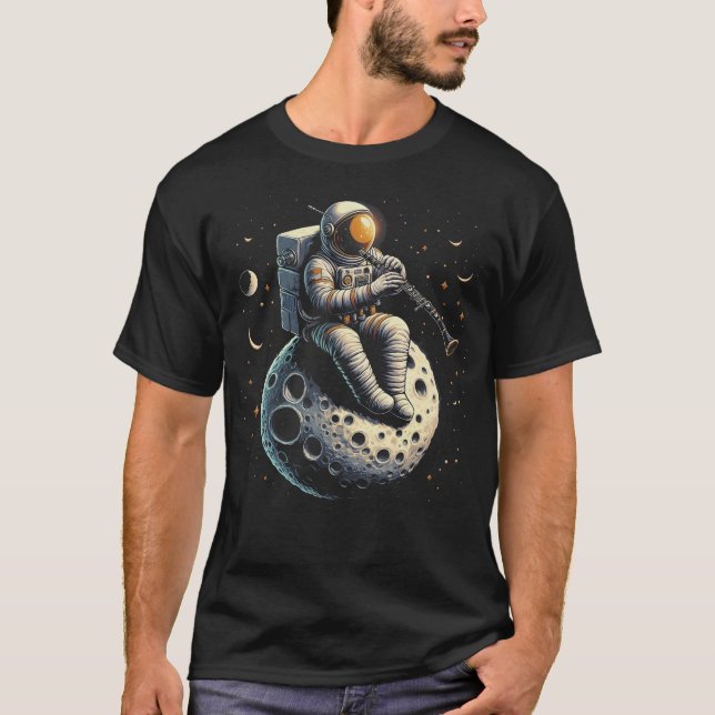 S2 Clarinet Clarinetist (137) T Shirt (Framsida)