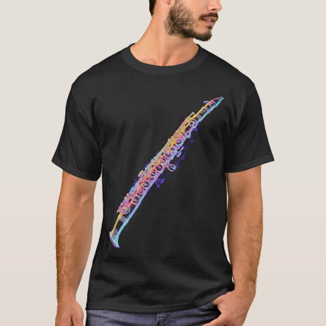 S2 Clarinet Clarinetist (47) T Shirt (Framsida)