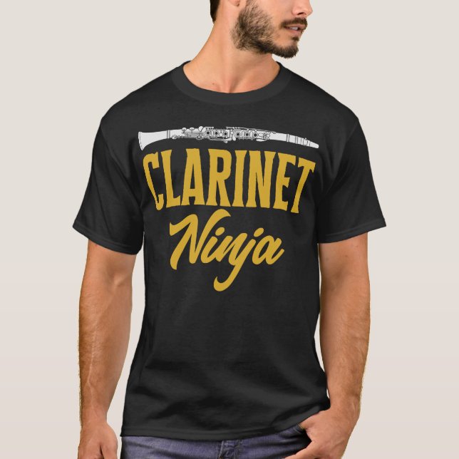 S2 Clarinet Clarinetist (70) T Shirt (Framsida)