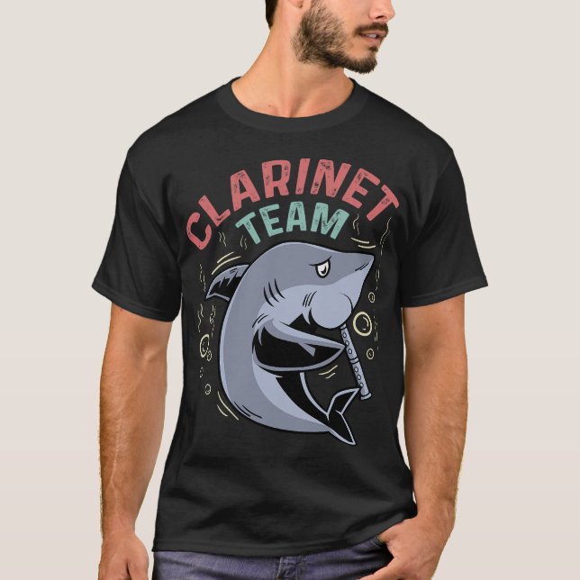 S2 Clarinet Clarinetist (77) T Shirt (Framsida)