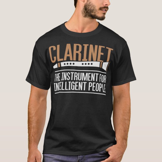 S2 Clarinet Clarinetist (80) T Shirt (Framsida)