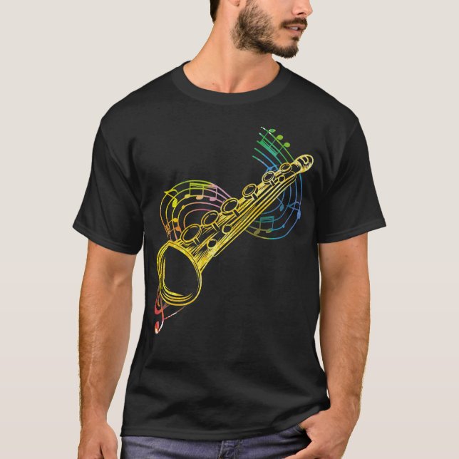 S2 Clarinet Clarinetist (86) T Shirt (Framsida)