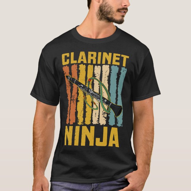 S2 Clarinet Clarinetist (87) T Shirt (Framsida)