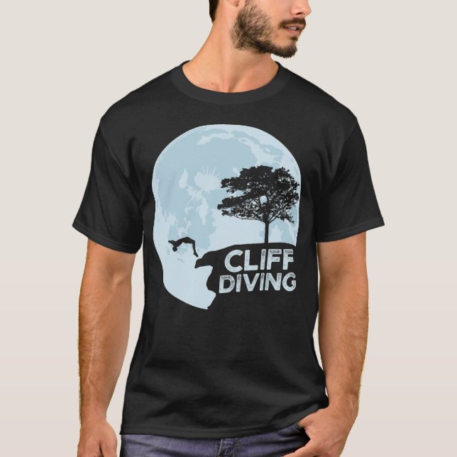 S2 Cliff Diving (14) T Shirt (Framsida)
