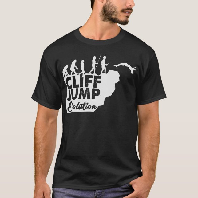 S2 Cliff Diving (67) T Shirt (Framsida)