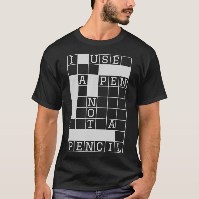 S2 Crossword Puzzles (3) T Shirt (Framsida)