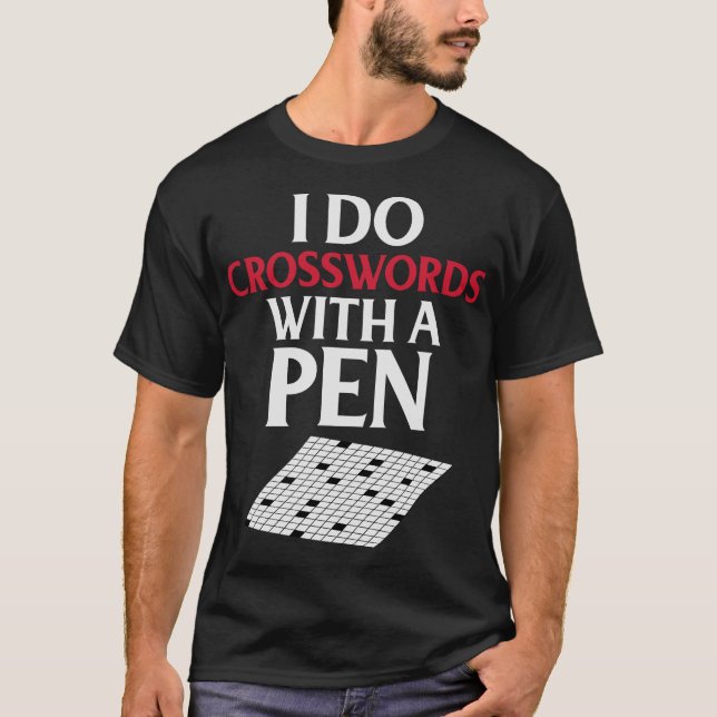 S2 Crossword Puzzles (41) T Shirt (Framsida)