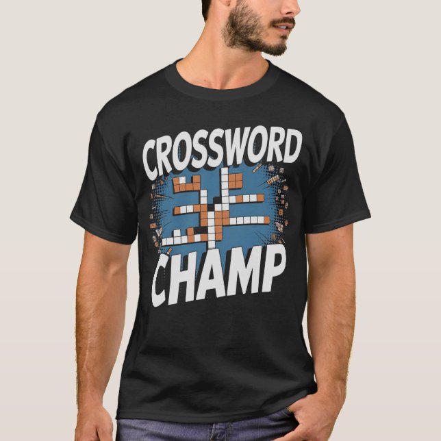 S2 Crossword Puzzles (50) T Shirt (Framsida)