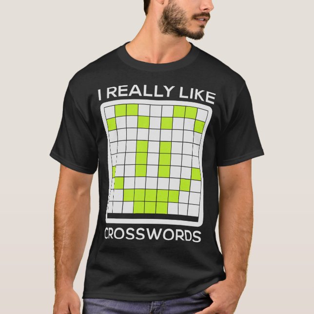 S2 Crossword Puzzles (57) T Shirt (Framsida)