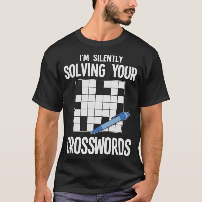 S2 Crossword Puzzles (63) T Shirt (Framsida)