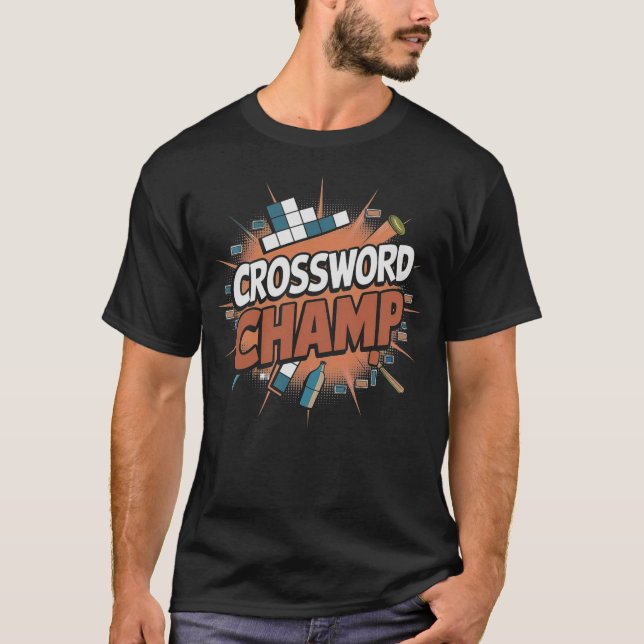 S2 Crossword Puzzles (77) T Shirt (Framsida)