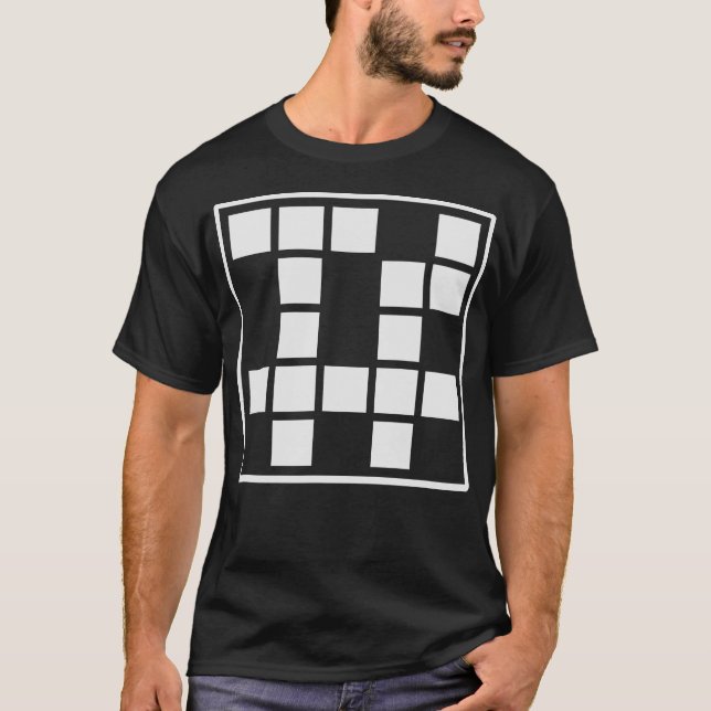 S2 Crossword Puzzles (7) T Shirt (Framsida)