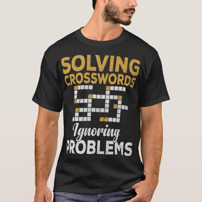 S2 Crossword Puzzles (83) T Shirt (Framsida)