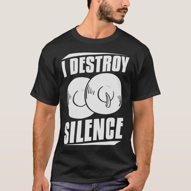 S2 Cymbals Cymbal (6) T Shirt (Framsida)