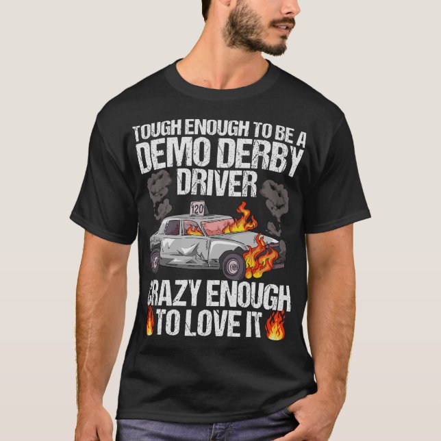 S2 Demolition Derby Smash Cars (11) T Shirt (Framsida)