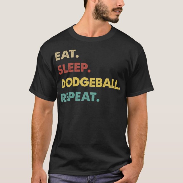 S2 Dodgeball (12) T Shirt (Framsida)