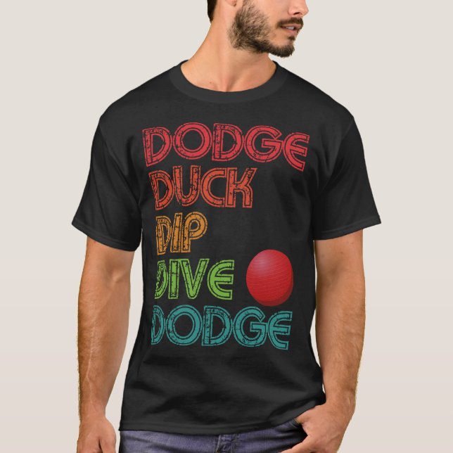 S2 Dodgeball (23) T Shirt (Framsida)