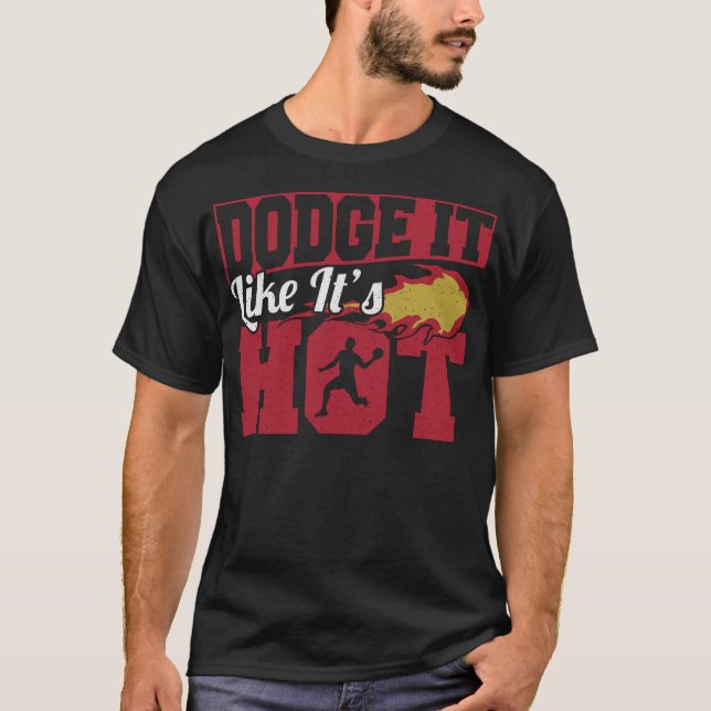 S2 Dodgeball (29) T Shirt (Framsida)
