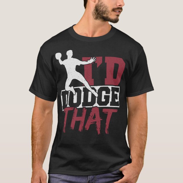 S2 Dodgeball (39) T Shirt (Framsida)
