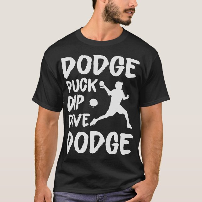 S2 Dodgeball (43) T Shirt (Framsida)