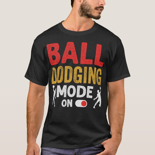 S2 Dodgeball (62) T Shirt (Framsida)