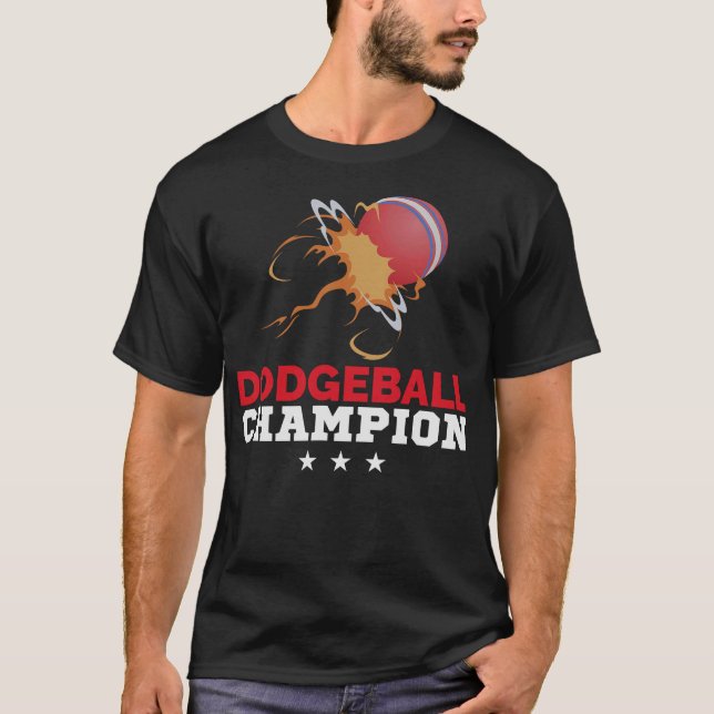 S2 Dodgeball (76) T Shirt (Framsida)