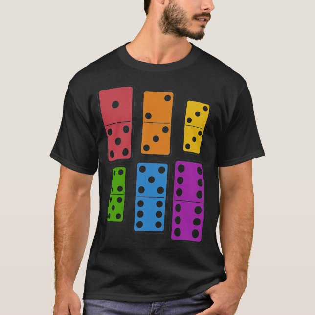 S2 Dominoes (23) T Shirt (Framsida)