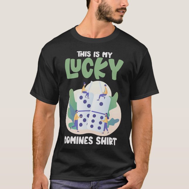 S2 Dominoes (45) T Shirt (Framsida)