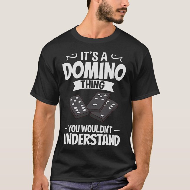 S2 Dominoes (51) T Shirt (Framsida)