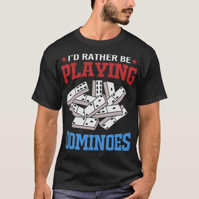 S2 Dominoes (65) T Shirt (Framsida)