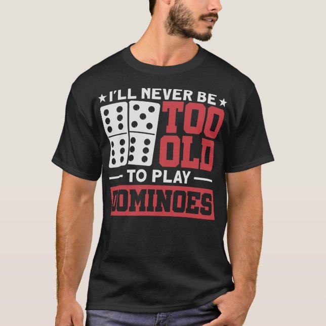 S2 Dominoes (9) T Shirt (Framsida)