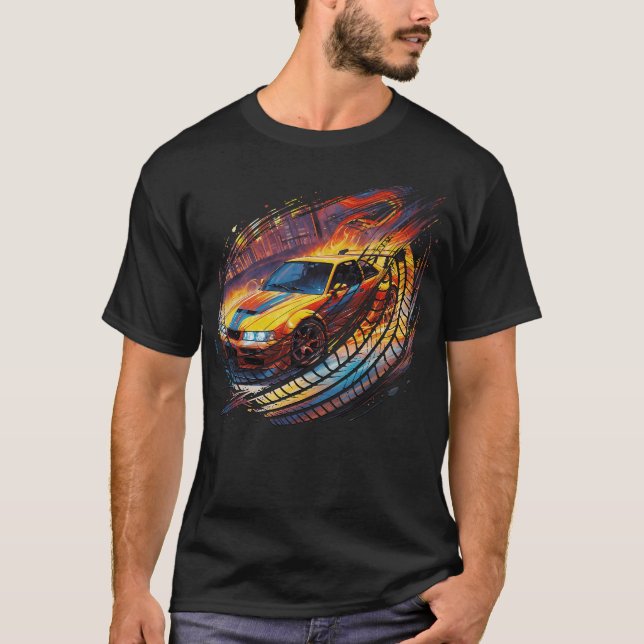 S2 Drivvagn (200) T Shirt (Framsida)