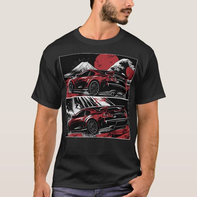 S2 Drivvagn (52) T Shirt (Framsida)