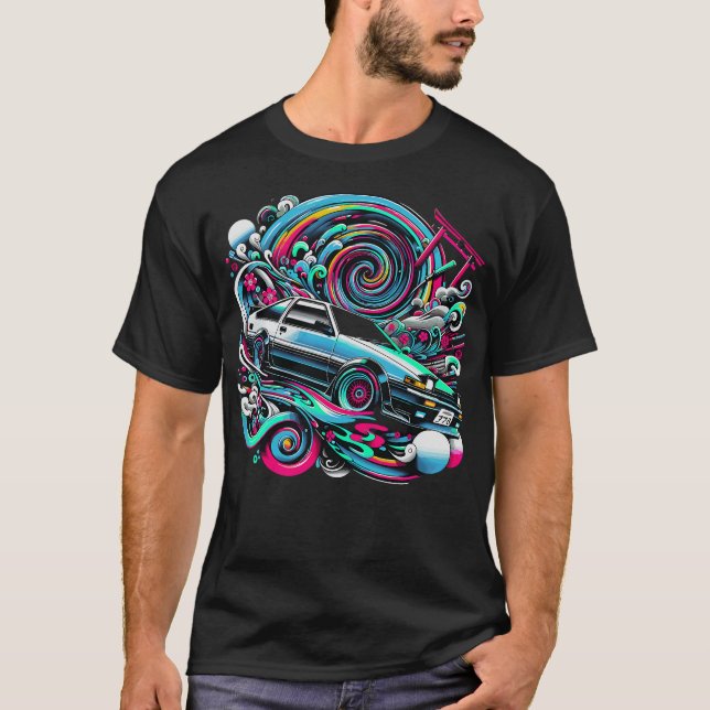 S2 Drivvagn (75) T Shirt (Framsida)